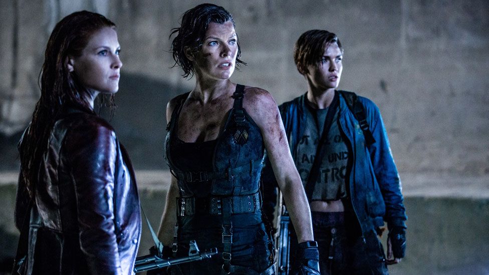 Ali Larter, Milla Jovovich and Ruby Rose in Resident Evil: The Final Chapter