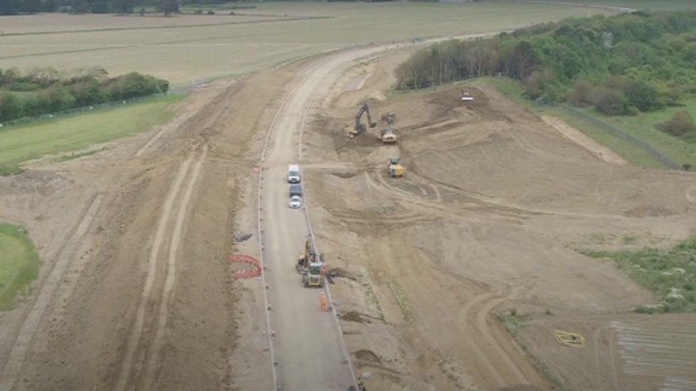 Stubbington bypass officially opened - BBC News