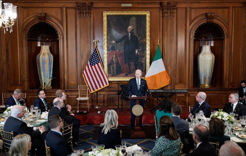 President Biden St Patricks day lunch