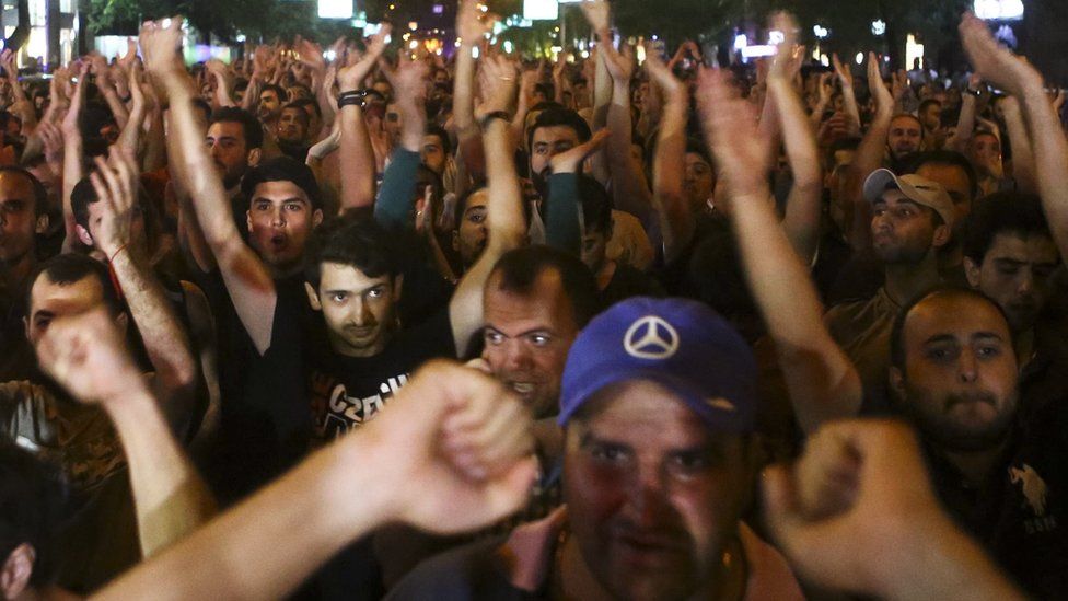 Protest on 27 July