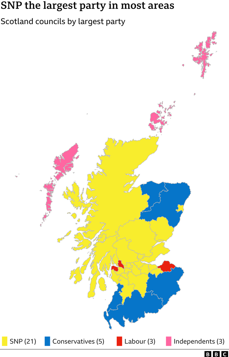 SNP largest map