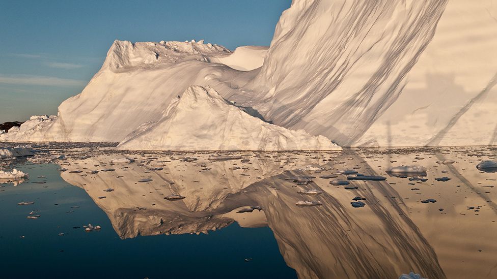 Greenland ice