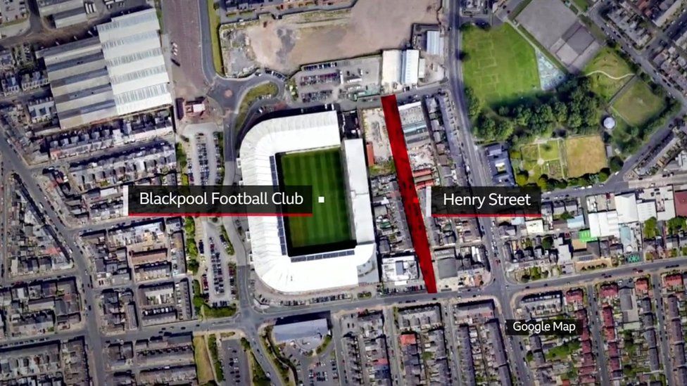 Blackpool Football Club and Henry Street