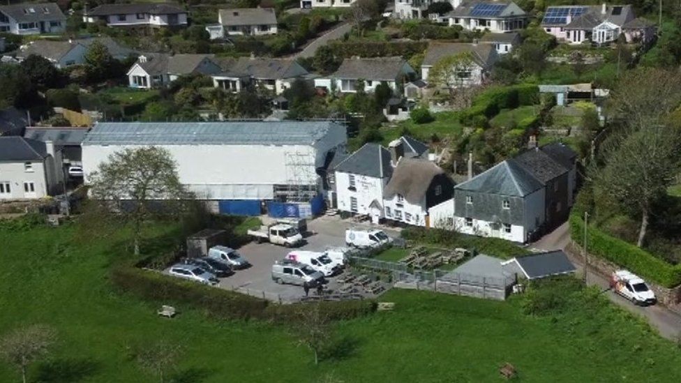 Tradesman's Arms pub in Stokenham