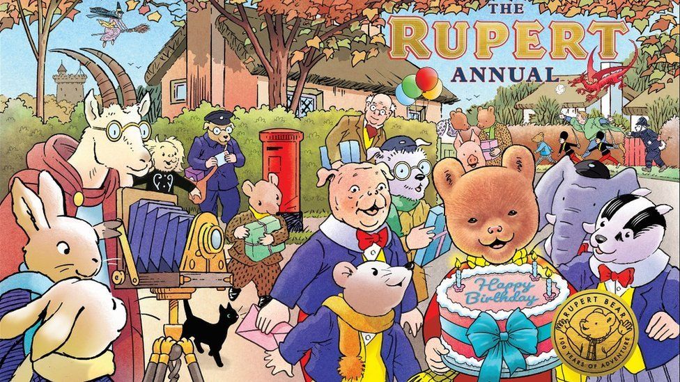 Become an instant expert on Rupert Bear  The Arts Society
