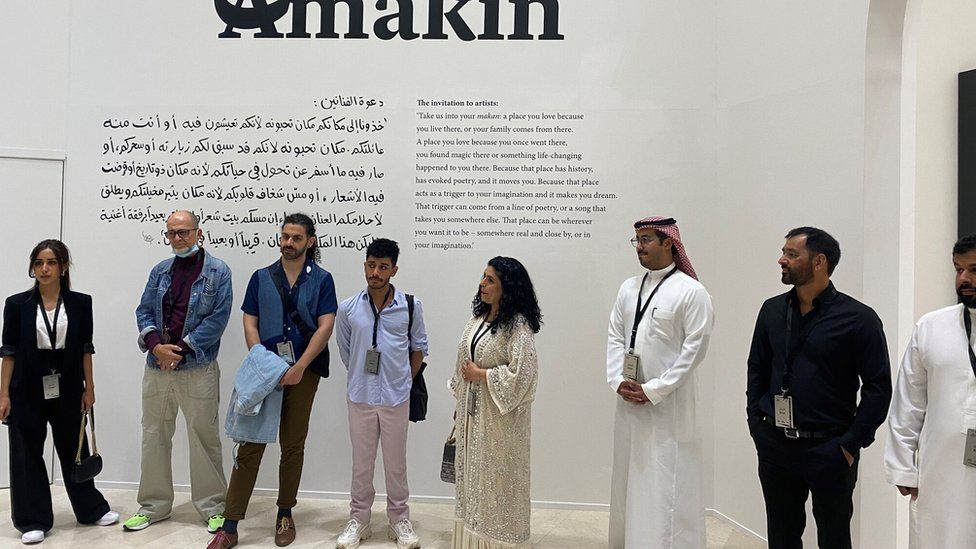 Artists at Amakin exhibition