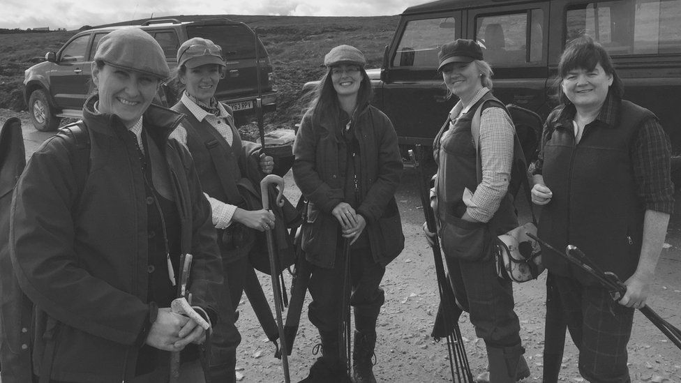 Rise in women taking up grouse shooting - BBC News