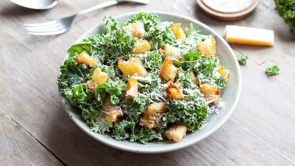 Riverford's Caesar salad
