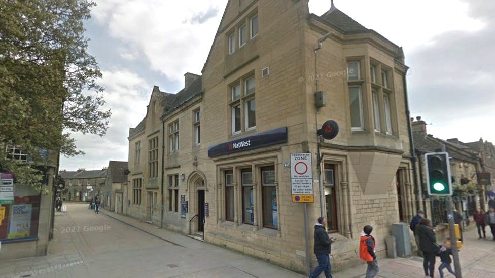 NatWest branch, in Water Street, Bakewell, Derbyshire