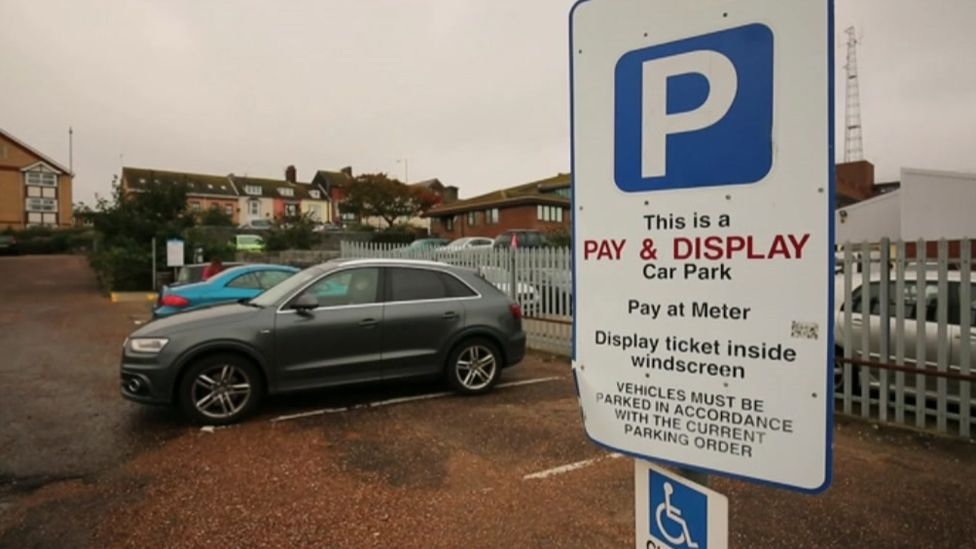 Car park in Lowestoft