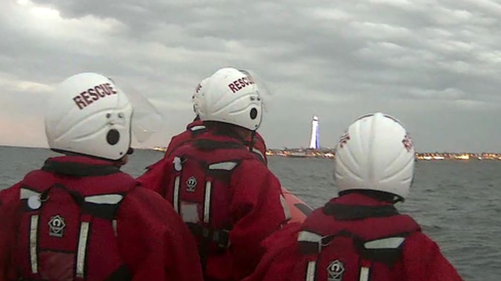 A crew from Southport Offshore Rescue Trust