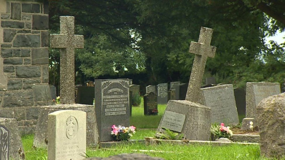 Graves at Coetmor Church