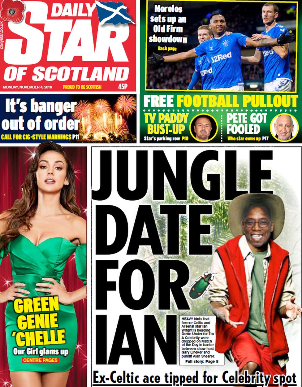 The Star of Scotland front page