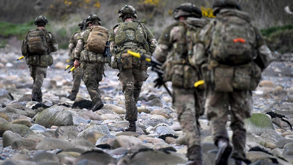 In pictures: Exercise Joint Warrior in Dumfries and Galloway - BBC News