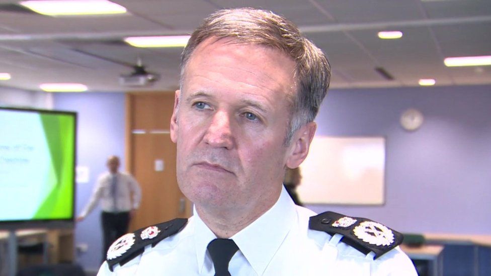 Cheshire Police's Chief Constable Darren Martland