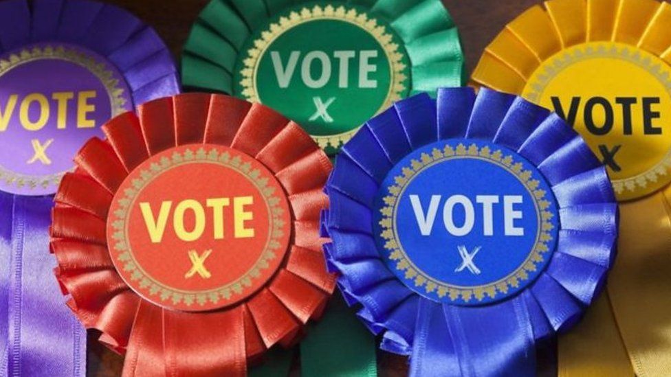 Political rosettes