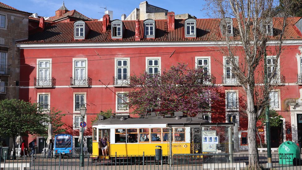 Housing apartments in Lisbon's historical neighbourhood of Alfama