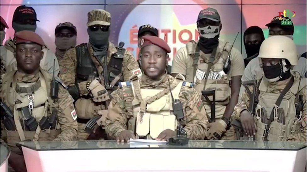 The soldiers on national TV