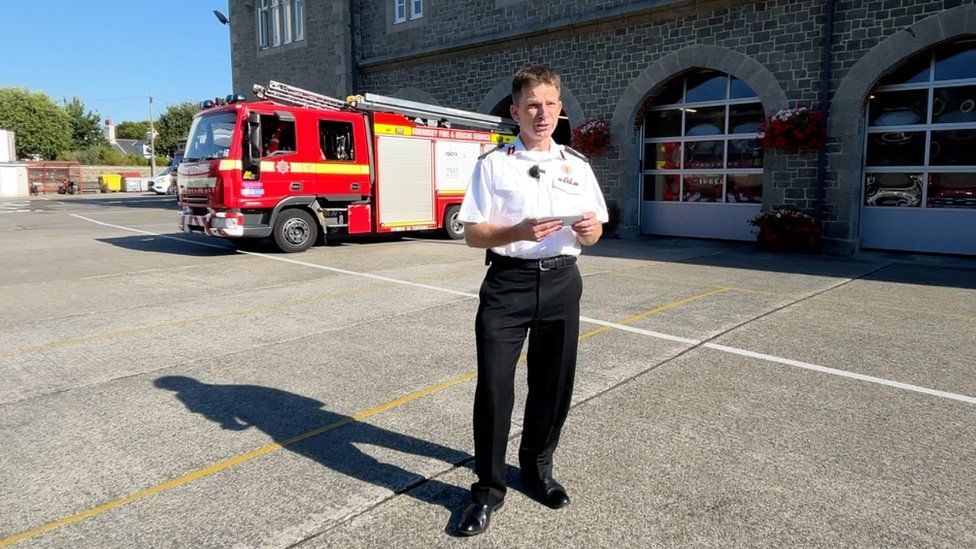 Jon Le Page, chief fire officer