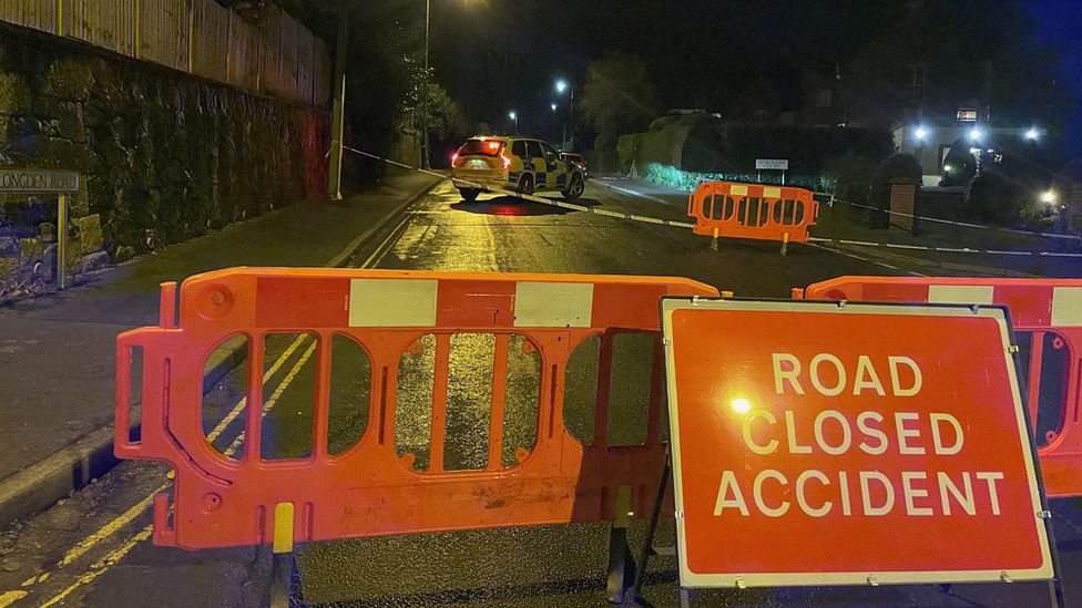 Man dies as car overturns in Shrewsbury crash BBC News