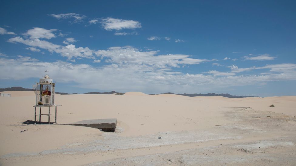 A view of the expanse of the Samalayuca sand dunes
