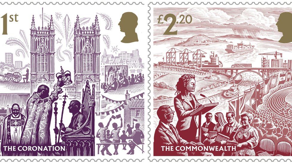 Royal Mail releases new stamps for King's coronation BBC Newsround