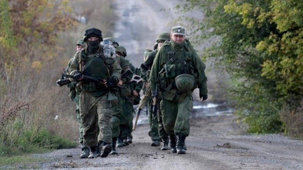 Pro-Russian separatists in Ukraine