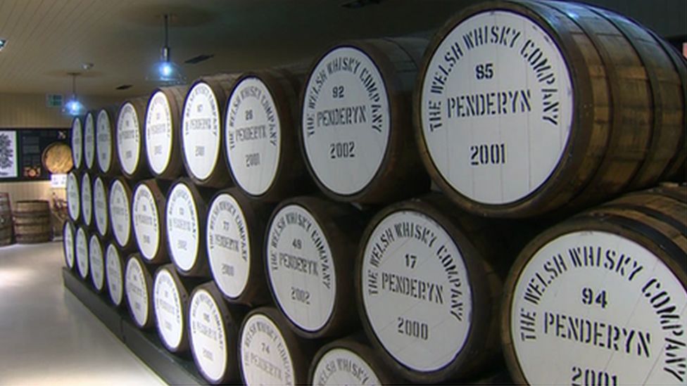 Penderyn whisky barrels