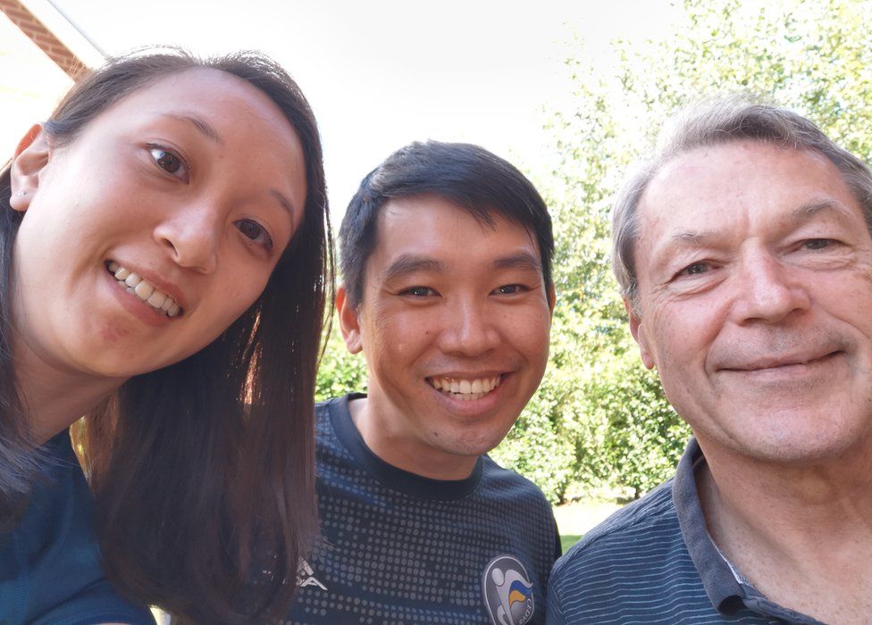 Audrey Lim, Lyndon Lee Lisheng and Rory Fitzgerald