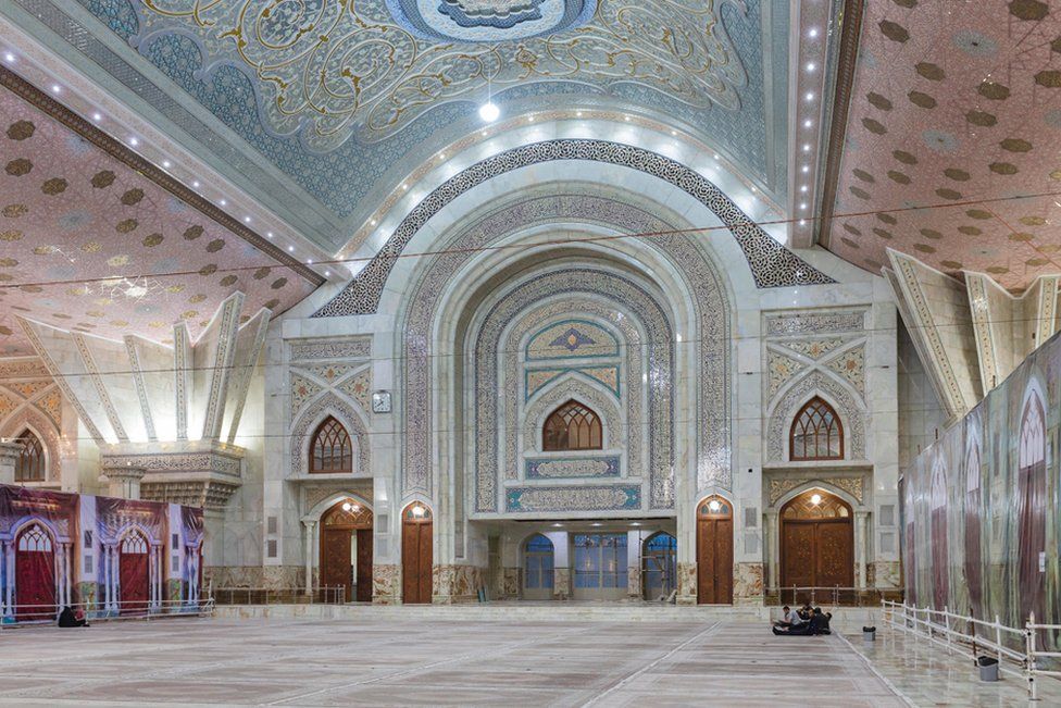 Mausoleum of Ruhollah Khomeini interior, Tehran, Iran