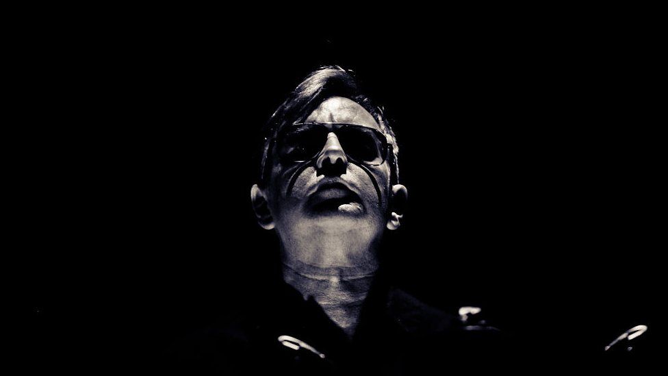 Andy Fletcher of Depeche Mode performing in Rome