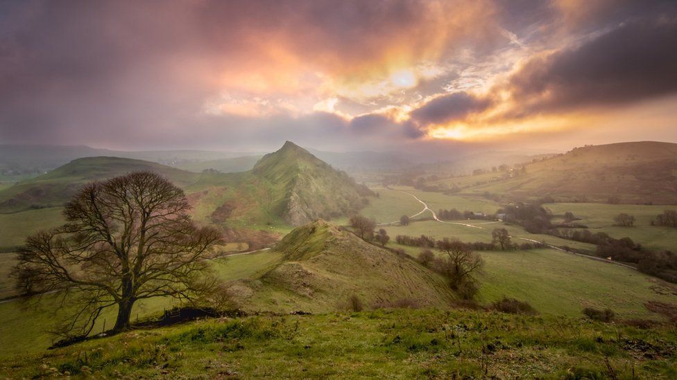 Chrome Hill, in Derbyshire's Peak District