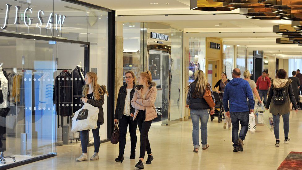 Shoppers at Centre:mk