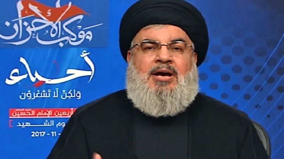 Saudis Declared War On Lebanon Hezbollah Leader Bbc News