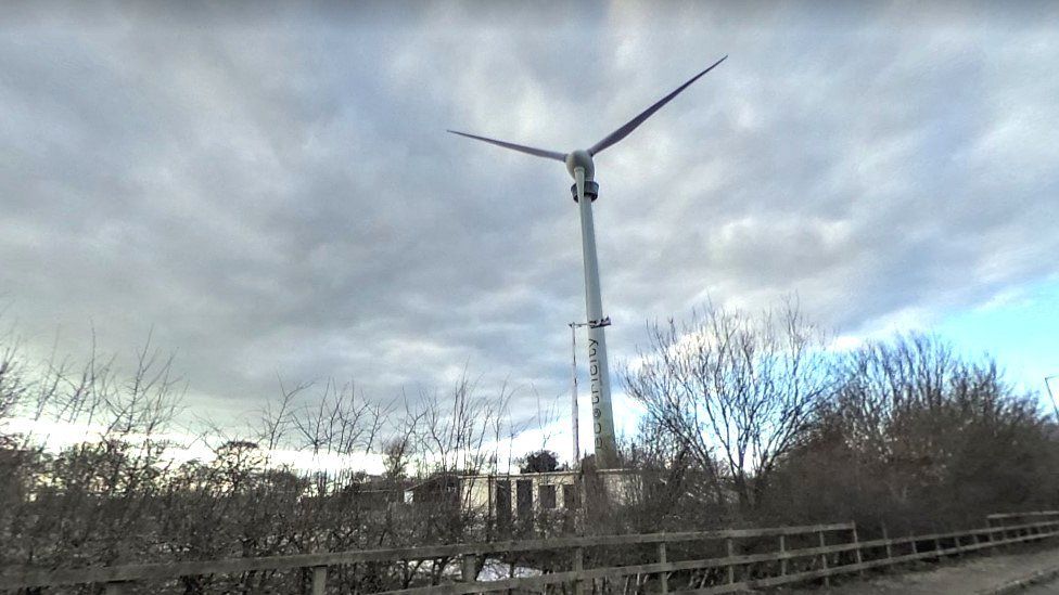 Turbine at Green Britain Centre