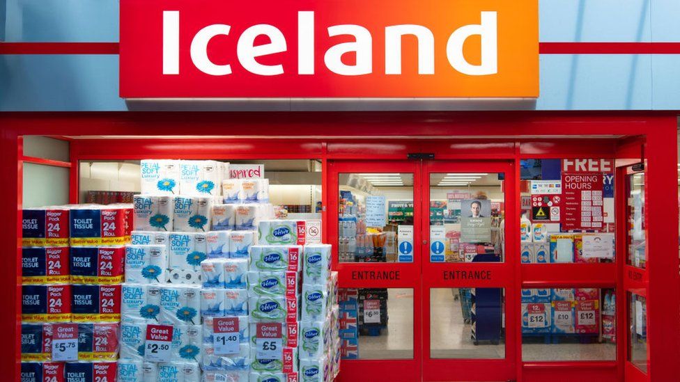An Iceland supermarket in Cardiff, Wales