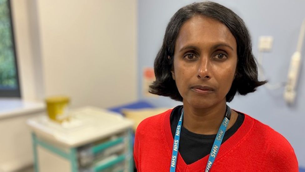 Dr Rajeka Lazarus, consultant in infectious diseases and microbiology at UHBW