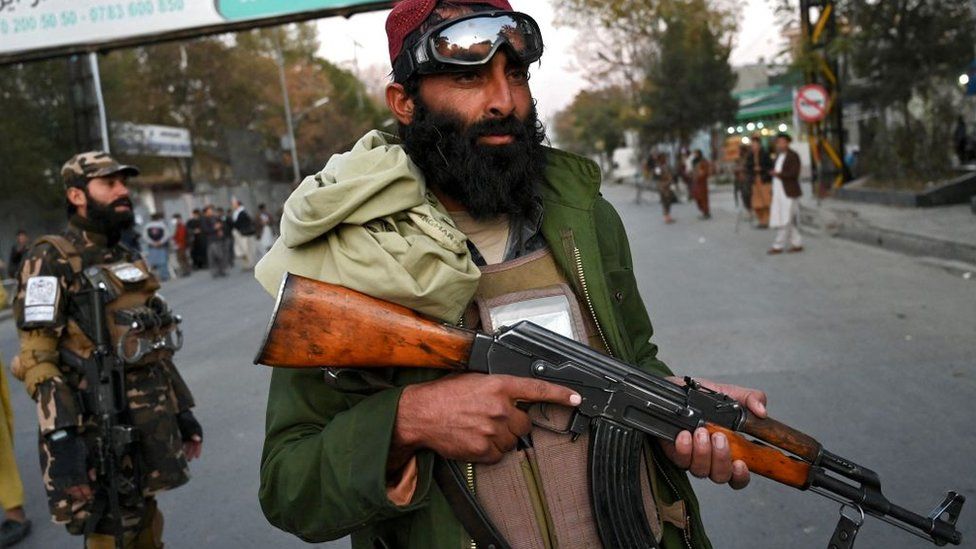 Боец талибов в Кабуле