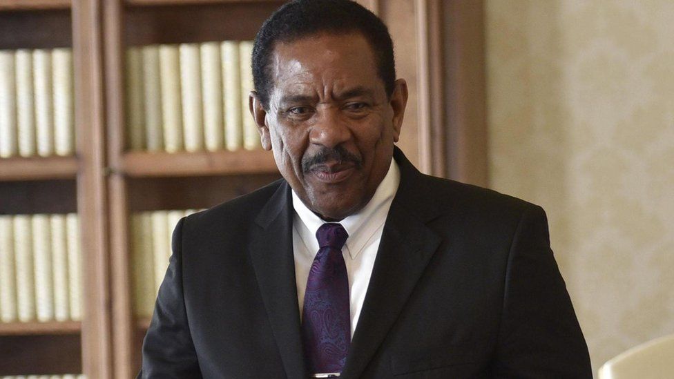 Dominica President Charles Savarin