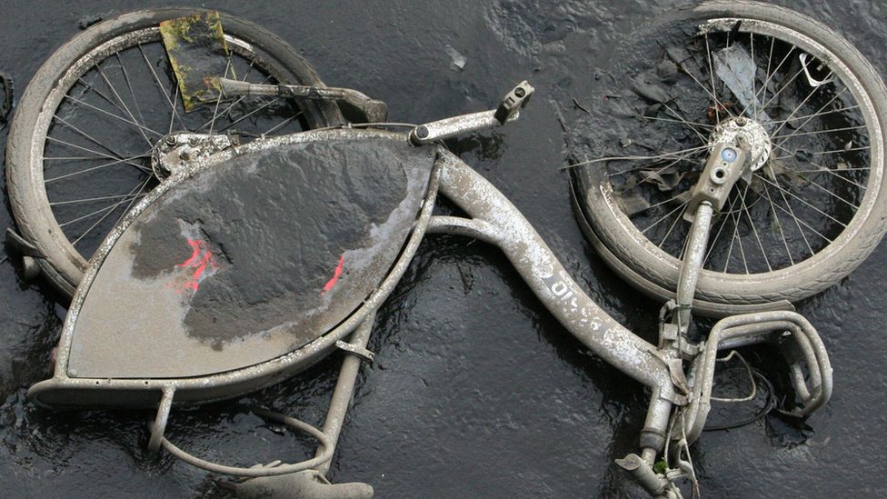Belfast Bike in River Lagan
