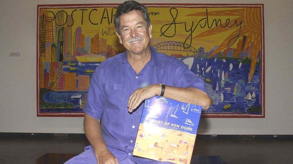 'Better now than I ever was' Ken Done's life in art BBC News