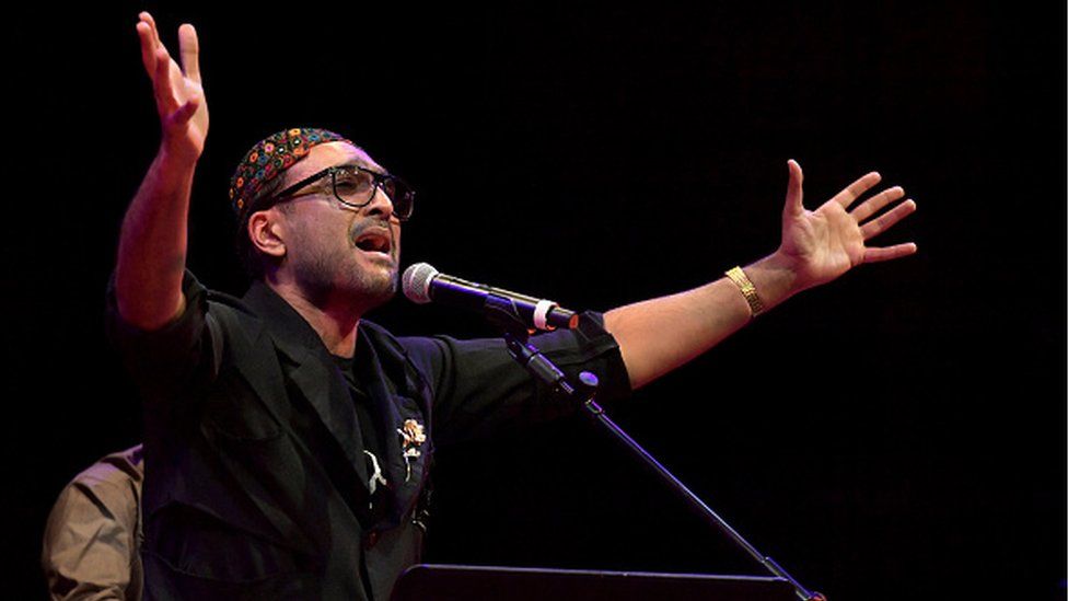 Ali Sethi performs on stage as part of the Harvard ARTS FIRST 2019 Festival in Cambridge, Massachusetts