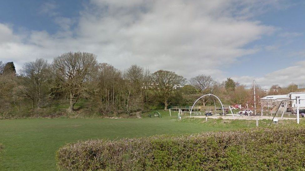 Halton park attack Boy arrested after child sexually assaulted BBC News