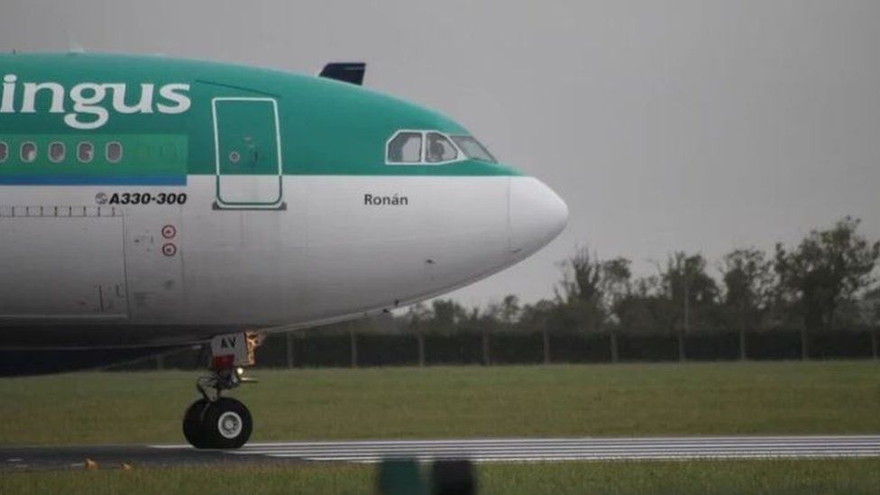 Aer Lingus flight from China returns to Dublin