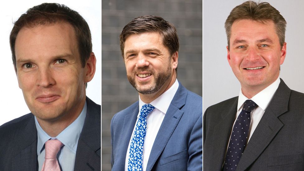 Tory MPs Daniel Poulter, Stephen Crabb and Daniel Kawczynski
