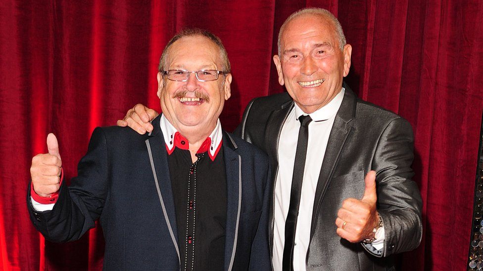 Cannon and Ball at the British Soap Awards in 2013