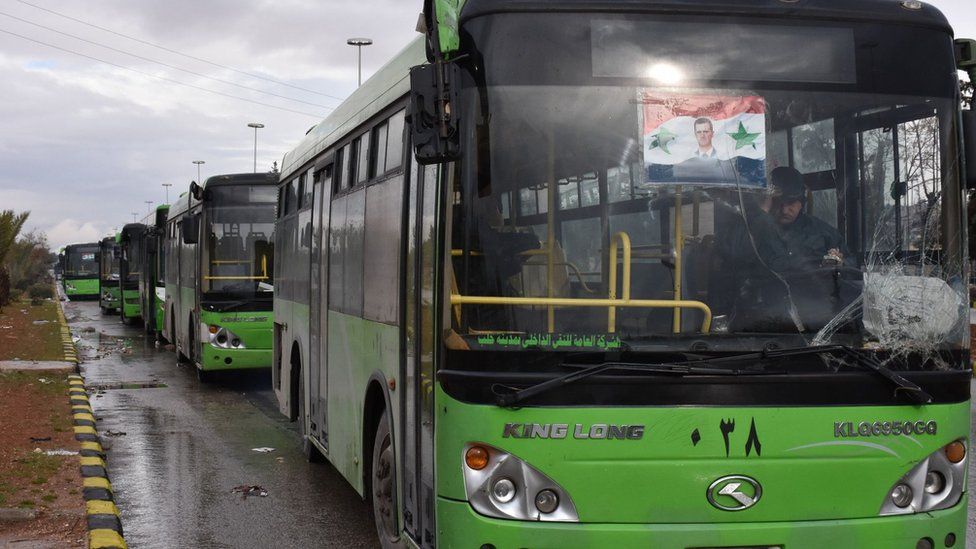 Syria Conflict: Fierce Fighting Halts Aleppo Evacuation - BBC News