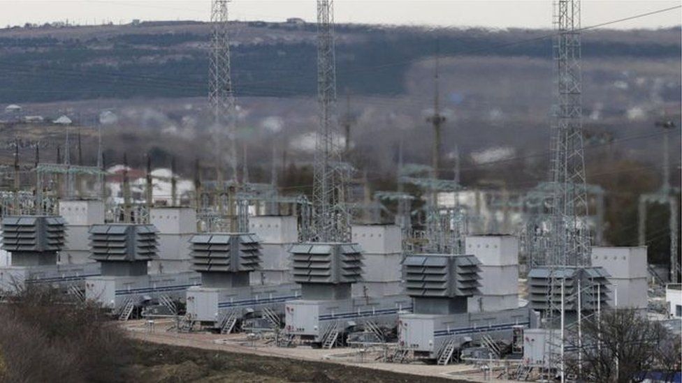 Ukraine Power Cut Was Cyber Attack Bbc News 