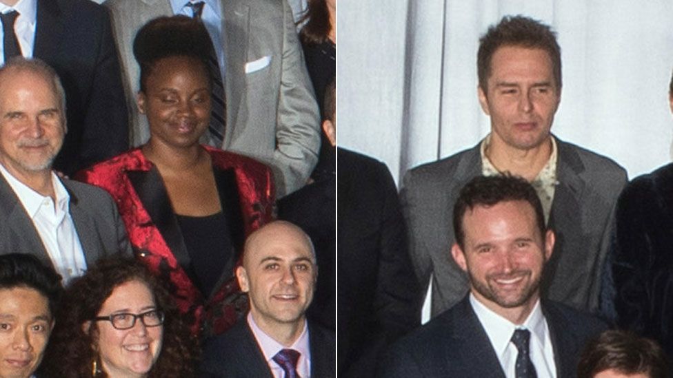 Dee Rees and Sam Rockwell