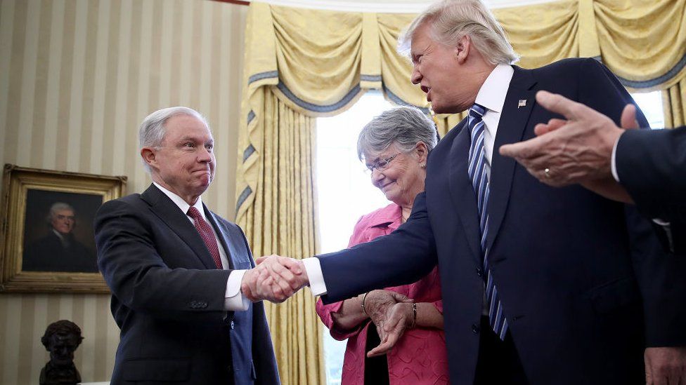 Sessions and Trump